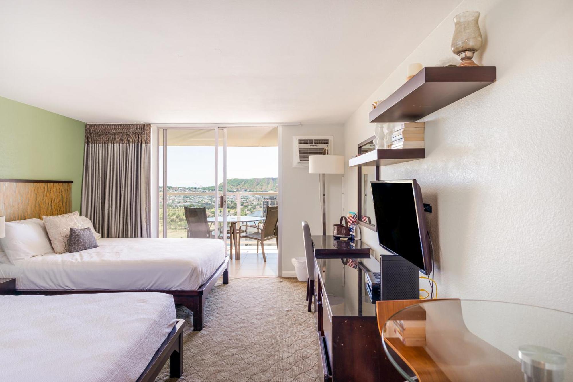 Island Colony Suites هونولولو الغرفة الصورة